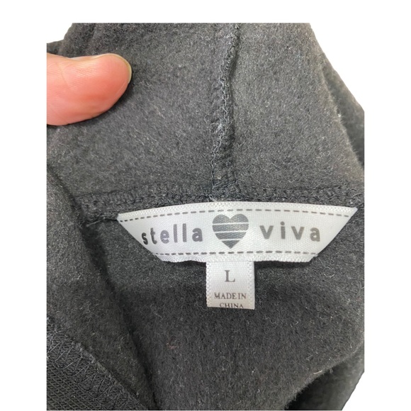 Stella Viva Miami Cropped Hoodie Size L - Picture 5 of 5